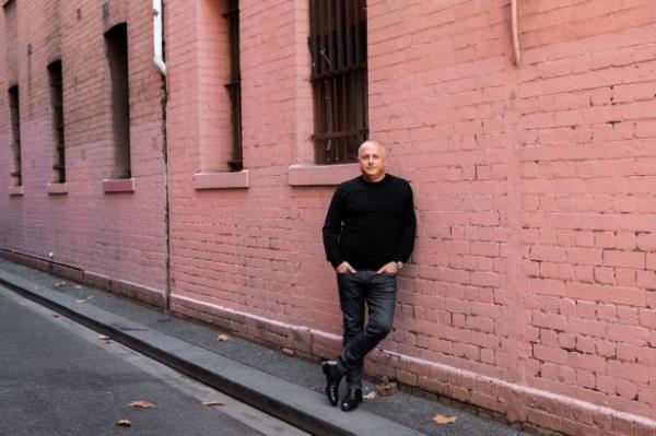 Chris Lucas at the site of Batard, in Bourke Street.