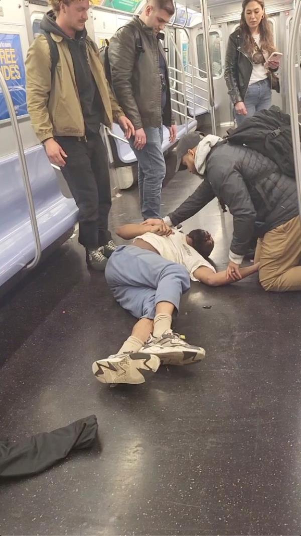 Penny fatally choked homeless man Jordan Neely on an NYC subway after Neely was behavin<em></em>g in an aggressive manner. 