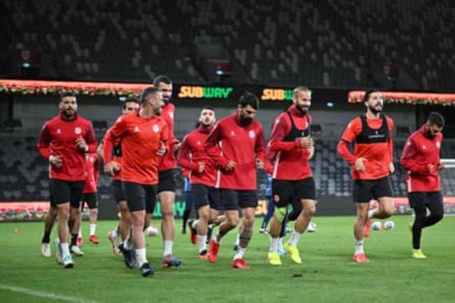 Lebanon players at CommBank Stadium